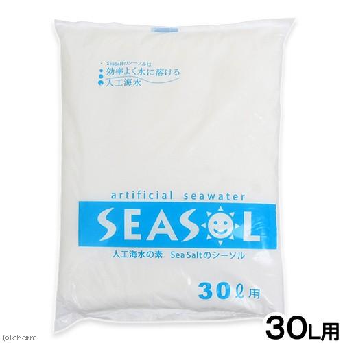 人工海水 人工海水の素 SEA SALT シーソル 30L用 : チャーム