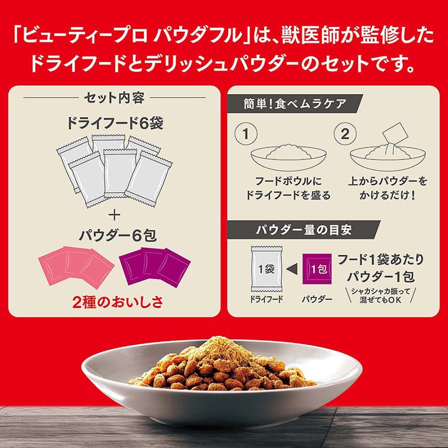 ドッグフード　ビューティープロ　ドッグ　パウダフル　成犬用　チキン味・サツマイモ味パウダー付き　１．８３６ｋｇ |  | 03