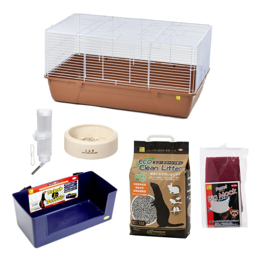 フェレット飼育セット(新品) 飼育セット フェレット飼育セット（86×48．5×42cm） 180
