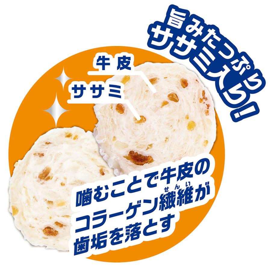 犬　おやつ　ペティオ　素材そのまま　天然牛皮とササミの歯みがきガム　チップス　７５ｇ |  | 05