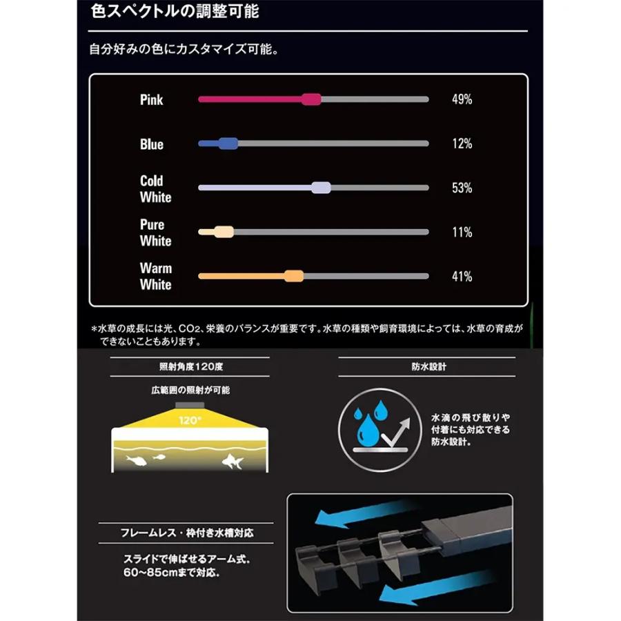 アウトレット品 GEX LED FLUVAL PLANT 600 60