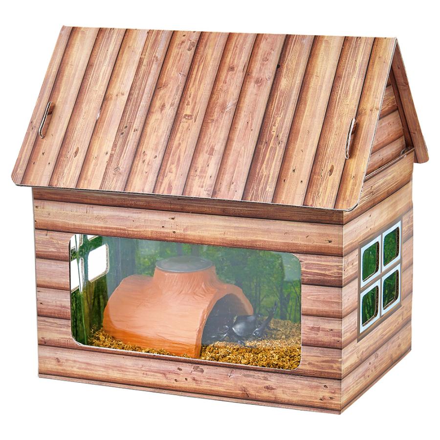 マルカン SAMURAI LIFESTYLE 昆虫たちの丸太小屋 小