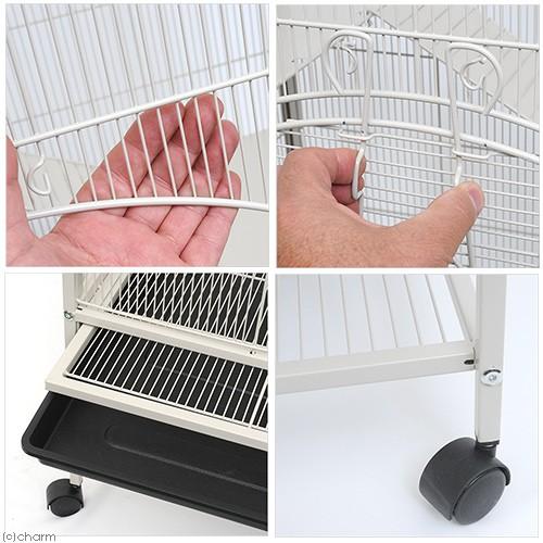 Leaf Corp アウトレット品 3階建て広々ケージ ホワイト 組立 Leaf Corp アウトレット品 3階建て広々ケージ ホワイト 組立