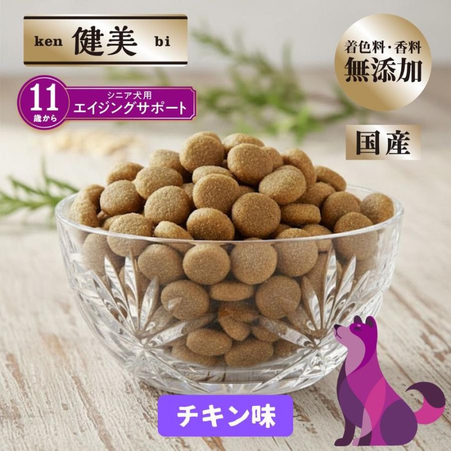 懐石　健美　シニア犬用　エイジングサポート　１１歳から　１ｋｇ（２５０ｇ×４袋）　犬　ドッグフード | 懐石 | 06
