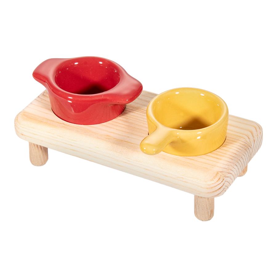 ハッピーホリデイ ハムズキッチン ハムスター用食器＆テーブル