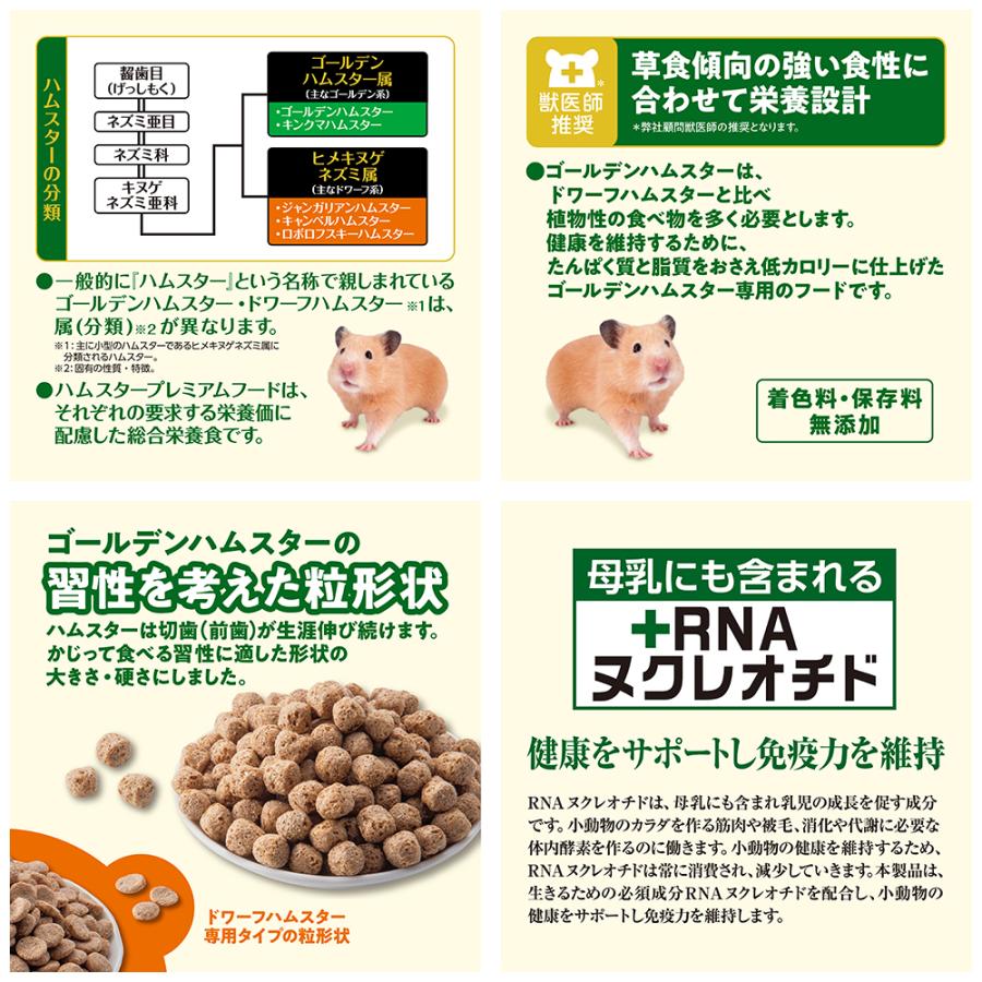 GEX ハムスタープレミアムフード ゴールデン専用 900g