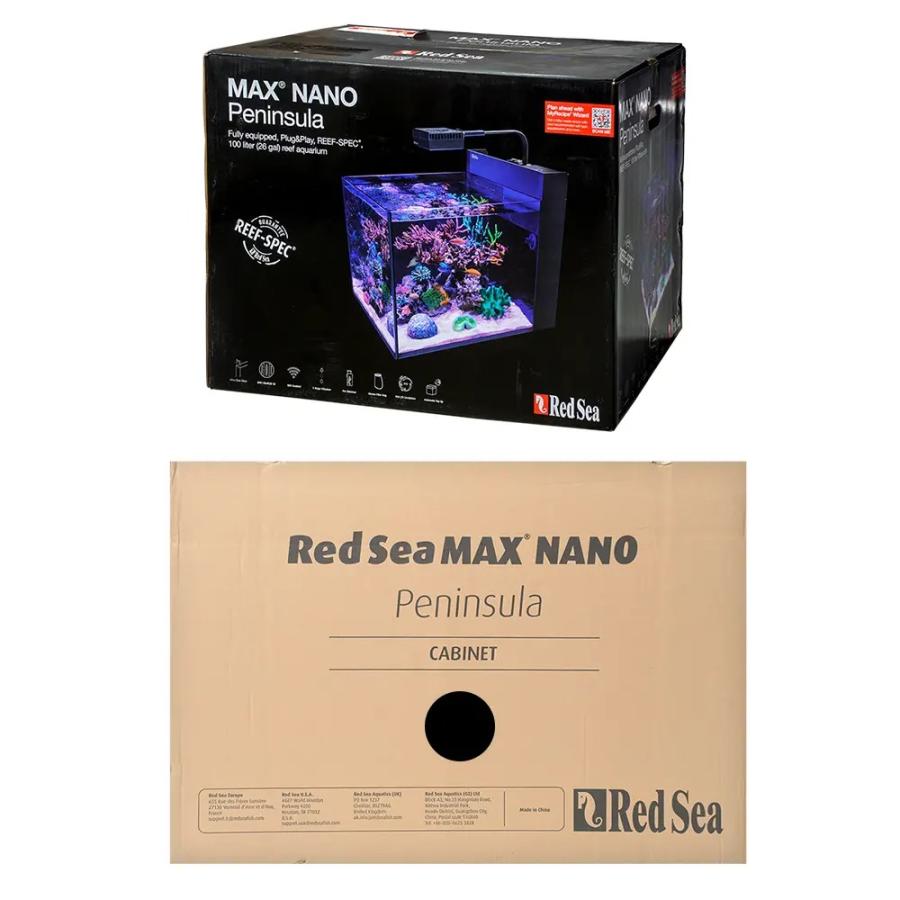 レッドシー　MAXシリーズ　ペニシュラン　大阪から 大型）レッドシー MAX NANO G2 ペニンシュラセット 黒