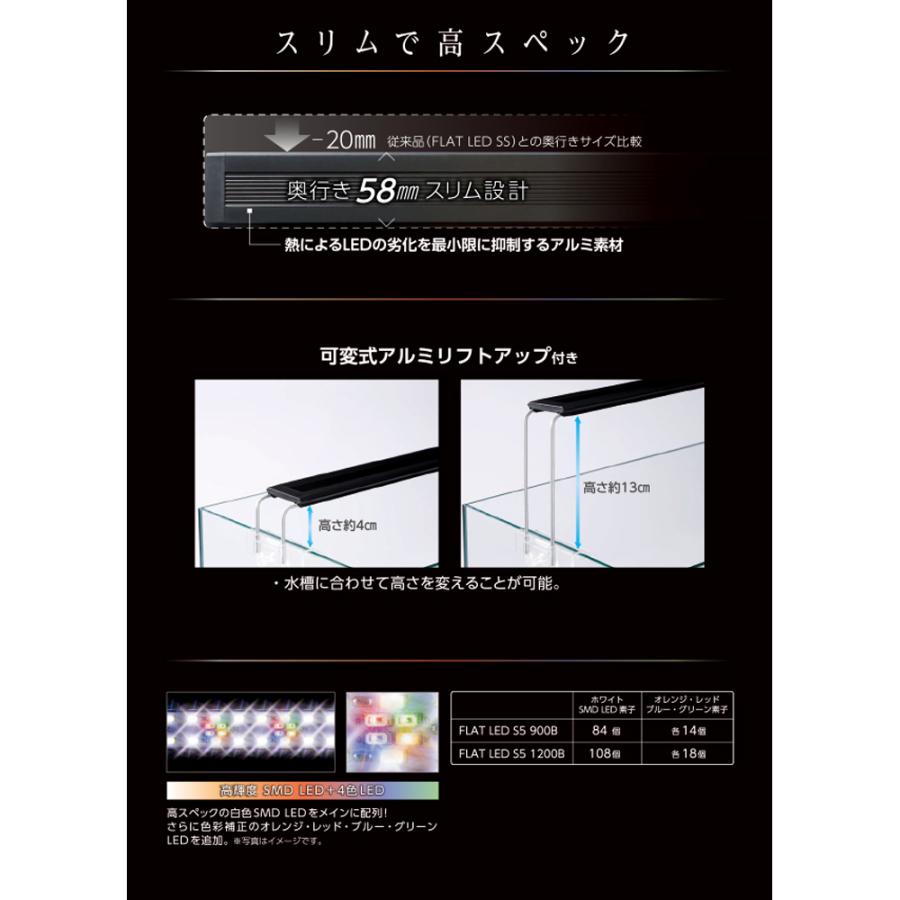 コトブキ工芸 フラットLED S−5 900B : チャーム charm