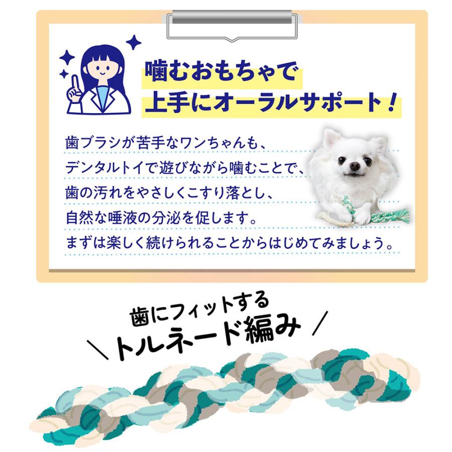 ドギーマン　かみかみ歯ピカ　爆噛み遊びコットンロープ　Ｍｉｎｉ |  | 04