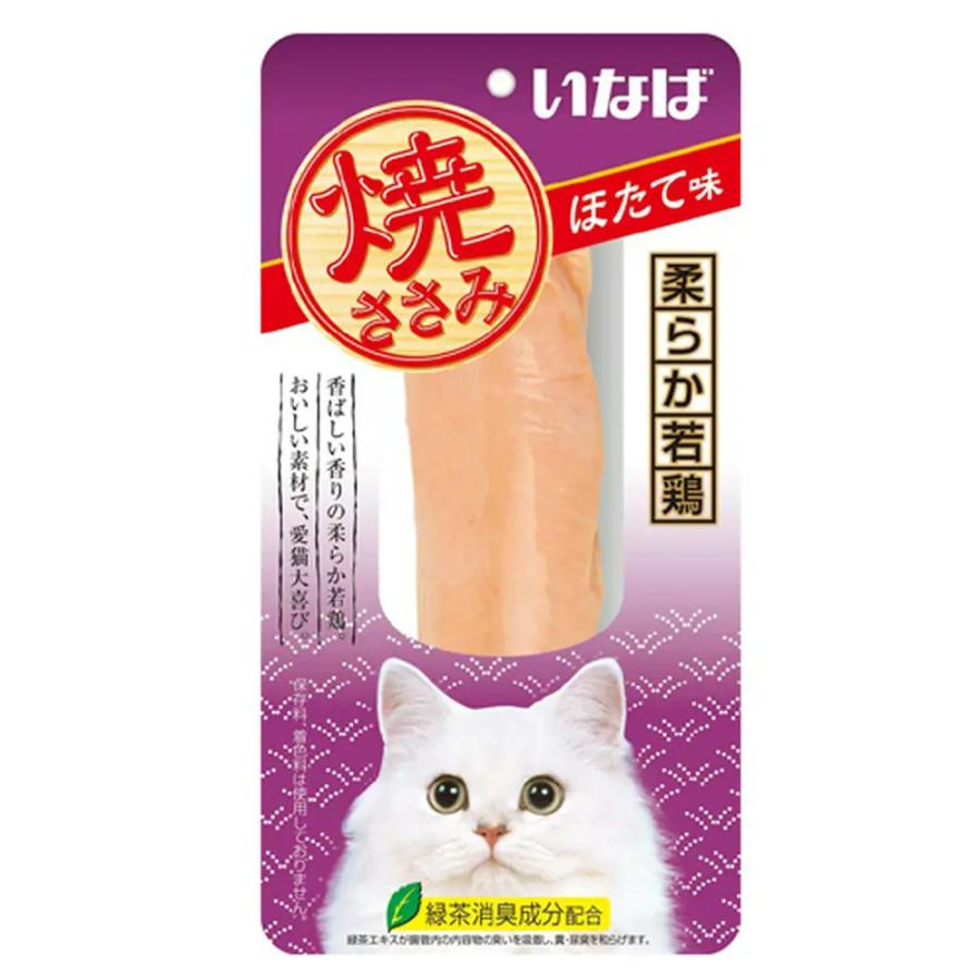 いなばペットフード いなば 焼ささみ ほたて味 1本 : チャーム charm
