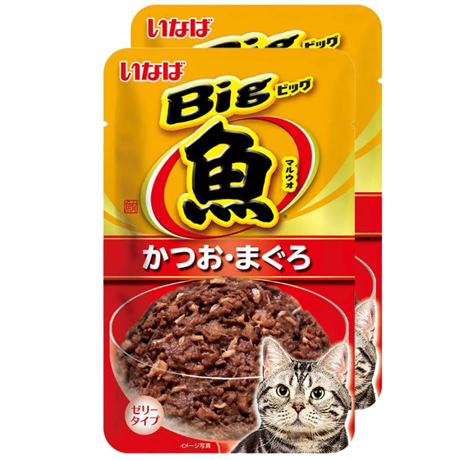 いなば　Ｂｉｇ　マルウオ　かつお・まぐろ　８０ｇ×２袋 : 394227 : チャーム charm ヤフー店 - 通販 - Yahoo!ショッピング