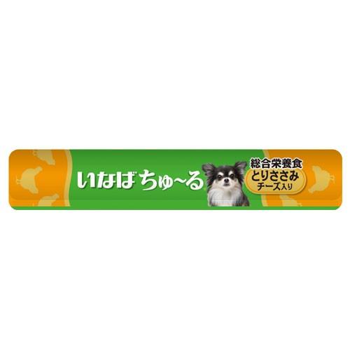 いなば　ちゅ〜る　総合栄養食　とりささみ　チーズ入り１４ｇ×４本　犬用　ちゅーる　チュール | INABA ちゅ〜る | 01