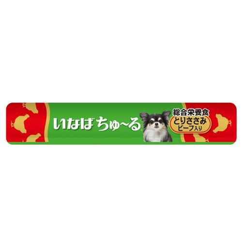 INABA ちゅ〜る いなば ちゅ〜る 総合栄養食 とりささみ ビーフ入り