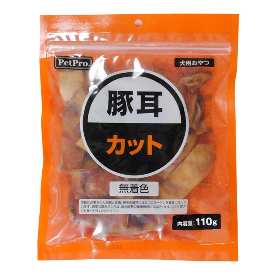 ペットプロ　豚耳カット　１１０ｇ | PetPro