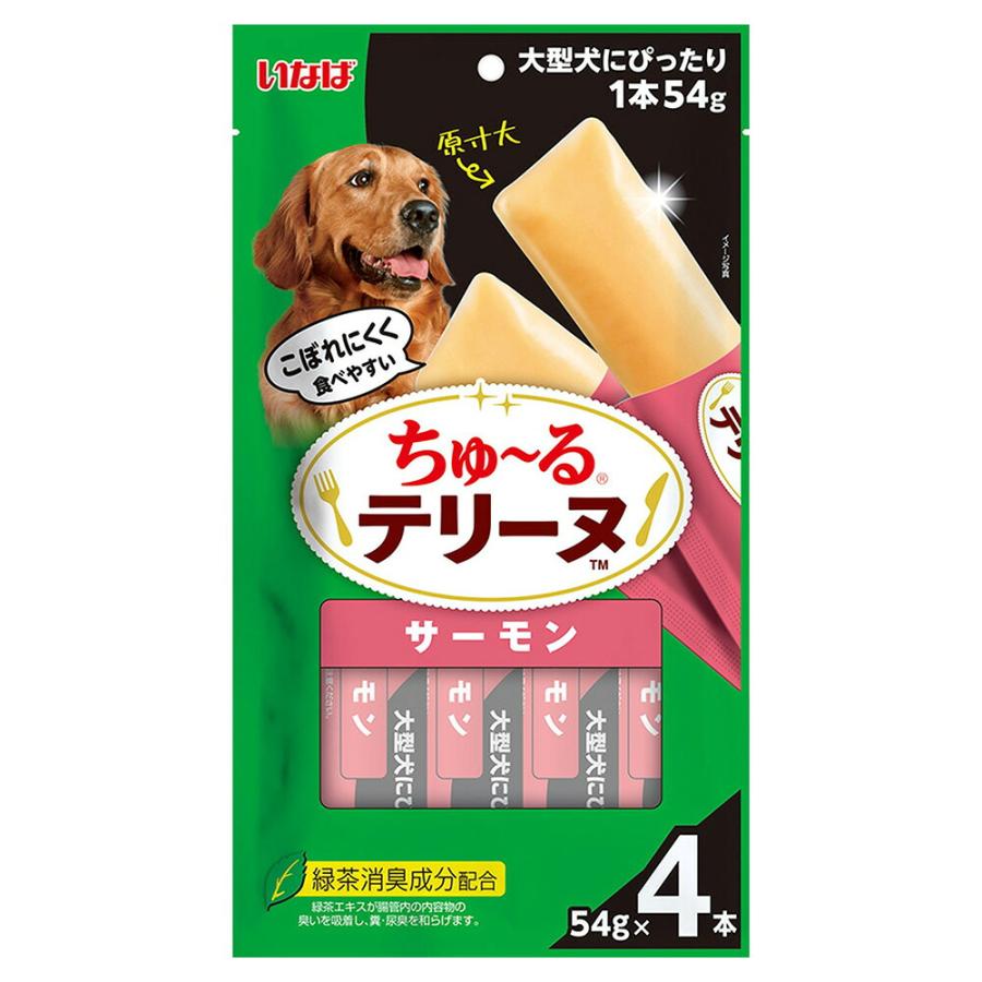 いなば　ちゅ〜るテリーヌ　大型犬用　サーモン　５４ｇ×４本 | 