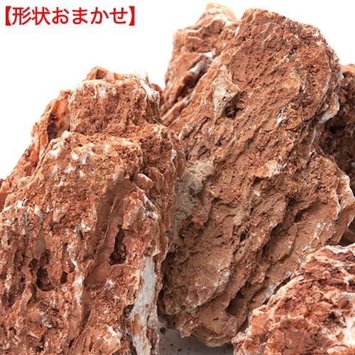 水槽用石 赤褐色 自然な形状 約30cm 水槽用石 赤褐色 自然な形状 約