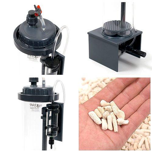 アウトレット品 60Hz H＆S カルシウムリアクター CA−0 内部