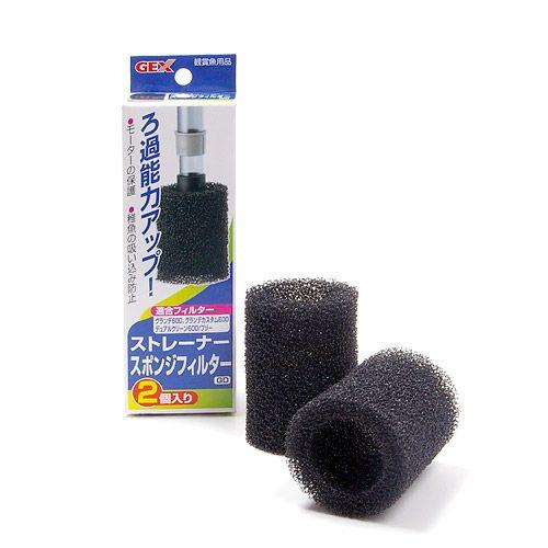 GEX（ジェックス） ストレーナースポンジフィルター GD （2個入り
