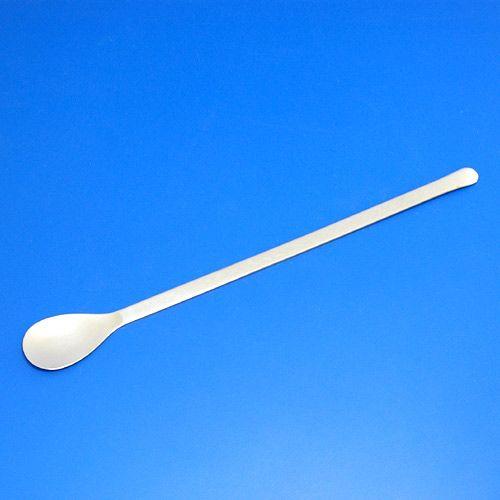 虫スプーン　大　３００ｍｍ　昆虫　菌糸ビン　スパチュラ　薬さじ | アズワン