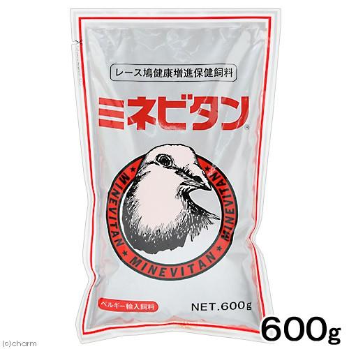 東京飯塚農産 ミネビタン 600g レース鳩 ミネラル 鳥 フード 