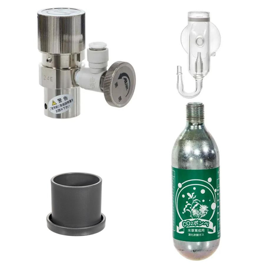 CO2供給システム＆ボンベセット AIネット CO2フルセット スマート CO2添加 フルセット