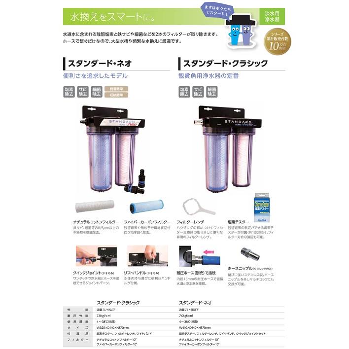 Marfied マーフィード 観賞魚用浄水器 スタンダード・ネオ 流量 Marfied マーフィード 観賞魚用浄水器 スタンダード・ネオ 流量