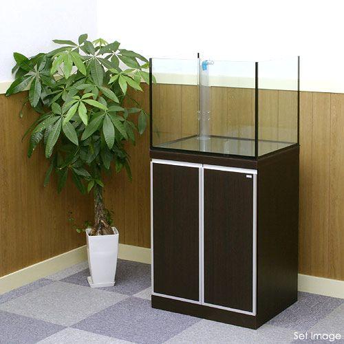 メーカー直送　オーバーフロー水槽　プレミアムフレームレスタンク　６００×４５０×４５０穴有　オーバーフロー管付属　同梱不可・別途送料 | Marfied | 01