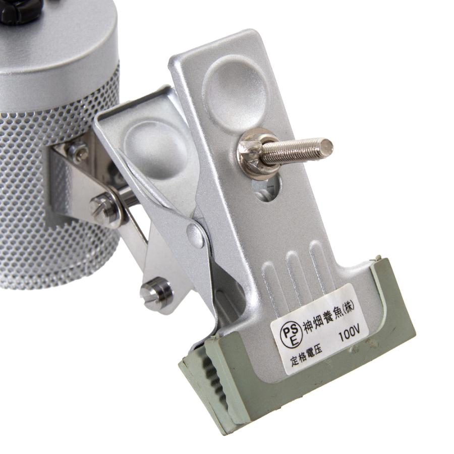 カミハタ クリップスタンド テラ （口金E26） 爬虫類 ライト 照明