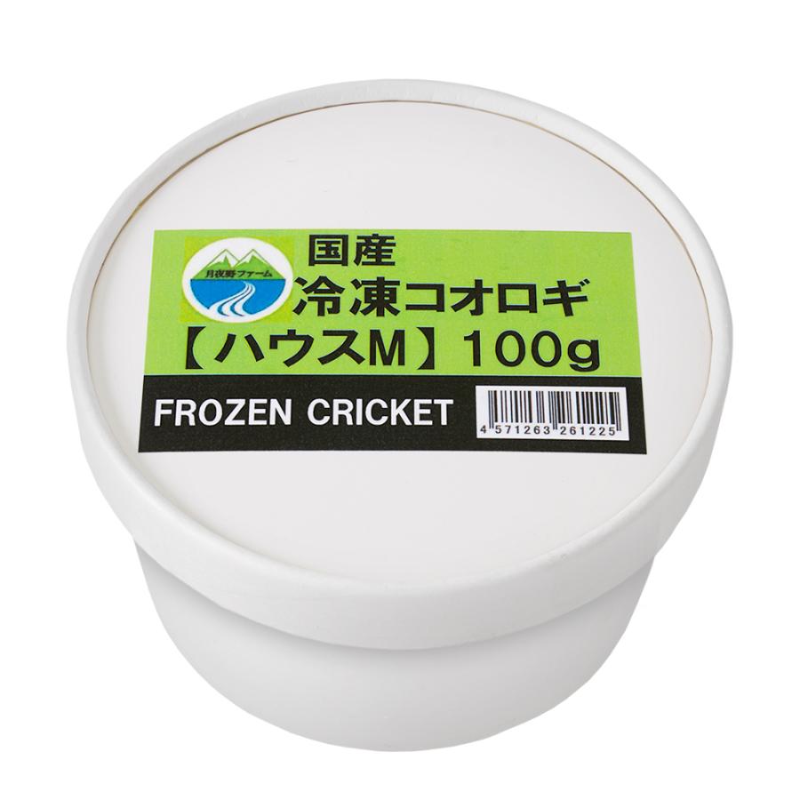 冷凍 イエコｍ １００ｇ 月夜野ファーム 冷凍コオロギ 常温商品同梱不可 受賞店 お一人様２点限り 別途クール手数料 国産