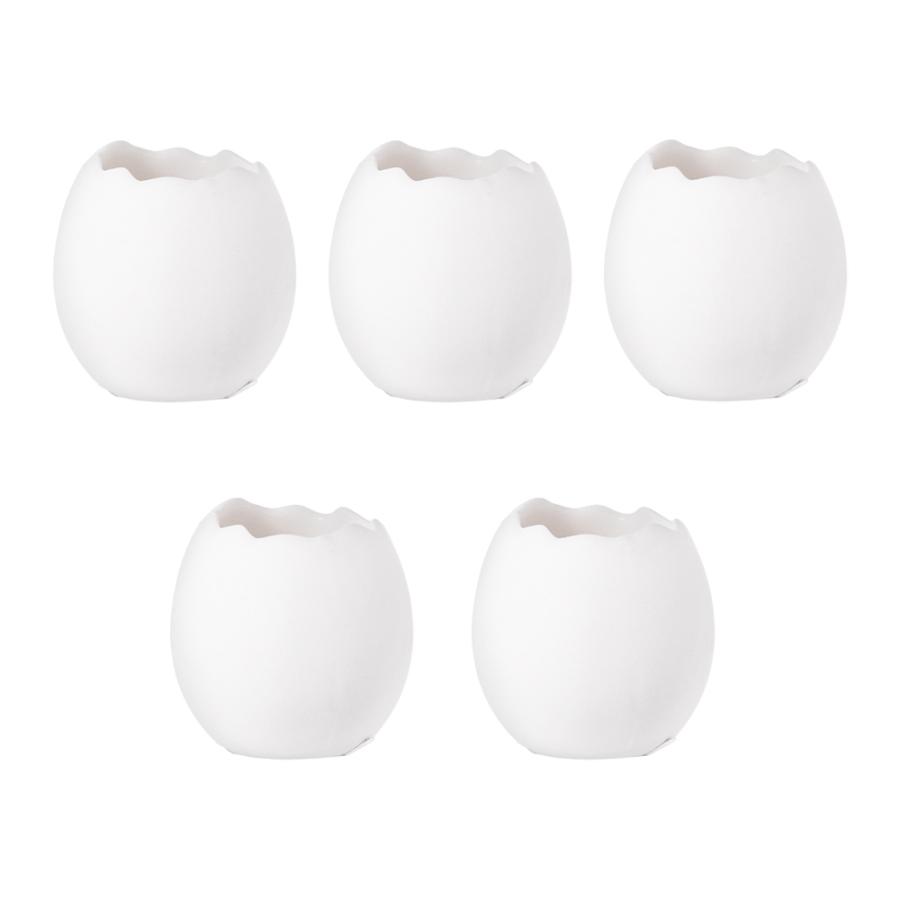 聖新陶芸 エッグプランター（S） 5個セット 鉢 ポット 卵 たまご