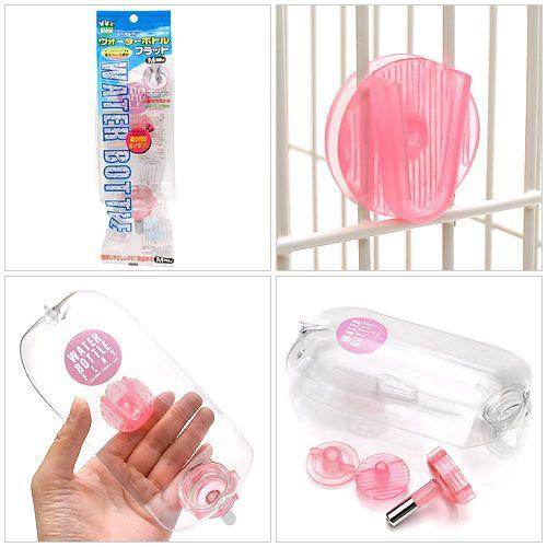 マルカン ウォーターボトル フラット 350ml 小動物 給水器