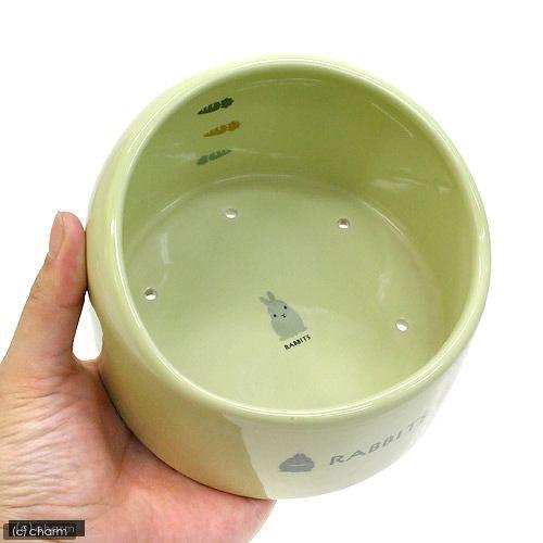 マルカン うさぎのフード付食器 うさぎ 食器 : チャーム charm ヤフー