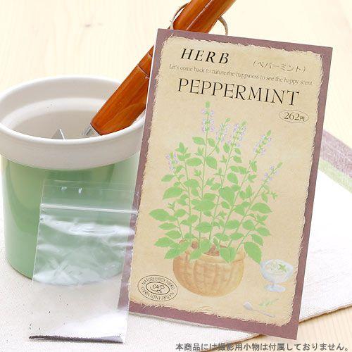 ついに再販開始 ハーブ ｈｅｒｂ ペパーミント 品番 ８０３ 家庭菜園