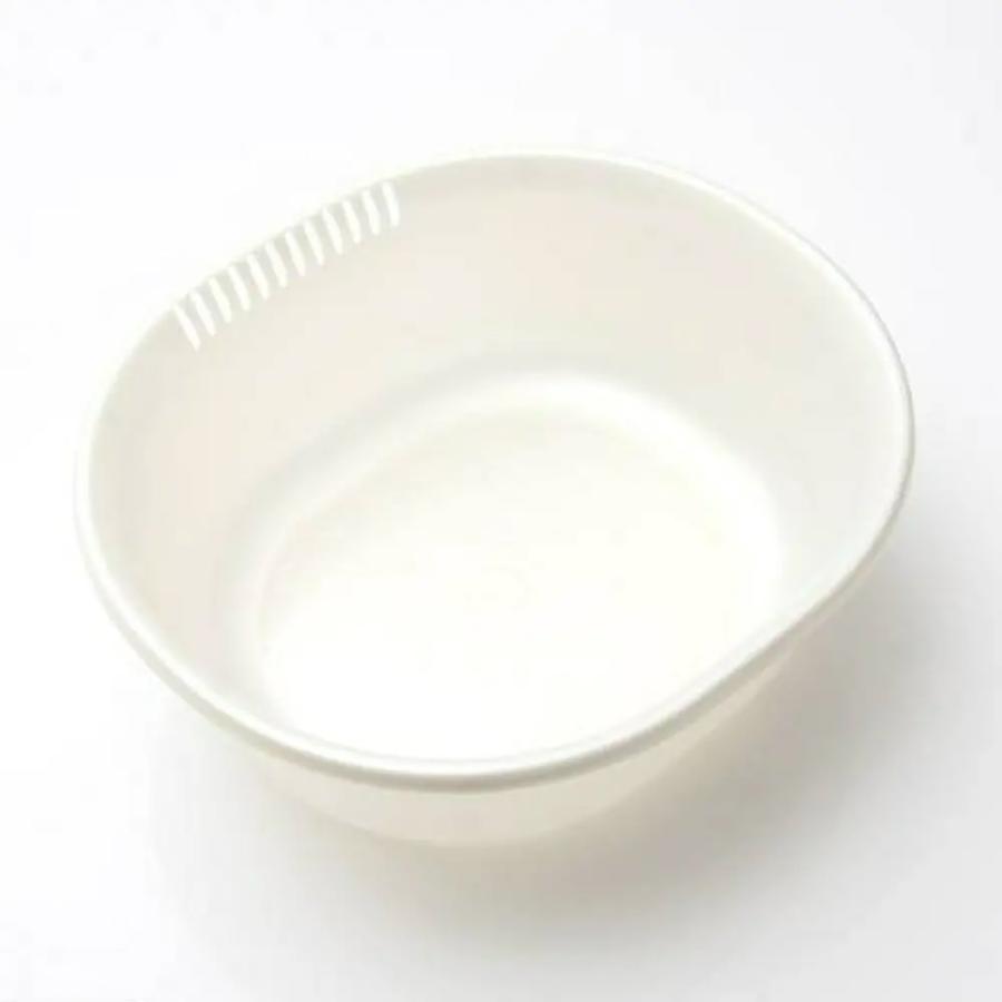 プラスチック製　オーバル型洗桶　５．３Ｌ　ホワイト | Leaf Corp | 03