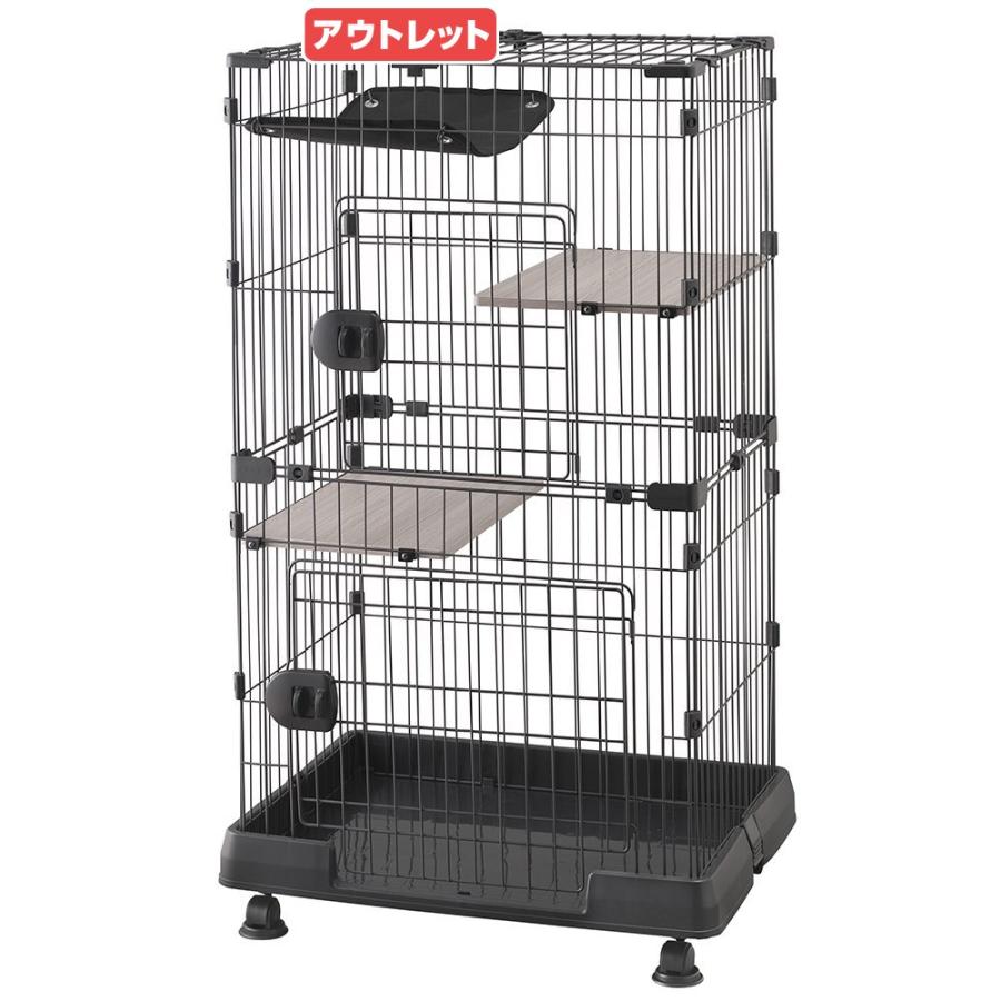 アウトレット品 アイリスオーヤマ ミニキャットケージ ハンモック付き