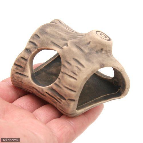 スドー 古木丸太 ミニ H−25 水槽 オブジェ : チャーム charm