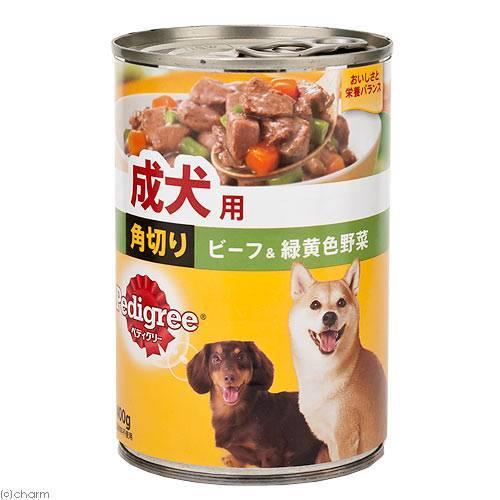 ぺディグリー　成犬用　角切り　ビーフ＆緑黄色野菜　４００ｇ　ドッグフード　ぺディグリー | ペディグリー