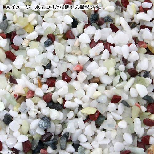 GEX（ジェックス） 金魚の砂利 ナチュラルミックス 1kg : チャーム