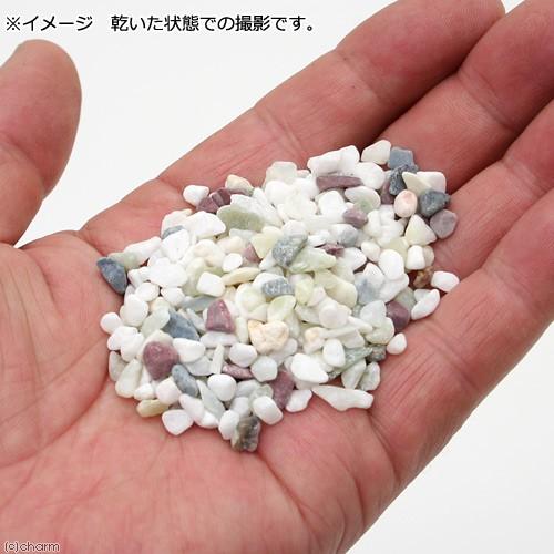 GEX（ジェックス） 金魚の砂利 ナチュラルミックス 1kg : チャーム