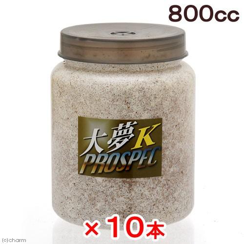 菌糸ビン　大夢Ｋ　プロスペック　（カワラ）　クリアーボトル　８００ｃｃ（１０本）｜chanet