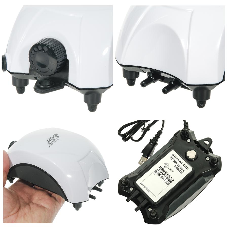 ニッソー ニッソー エアーポンプ サイレントβ−120 〜静かさの極み