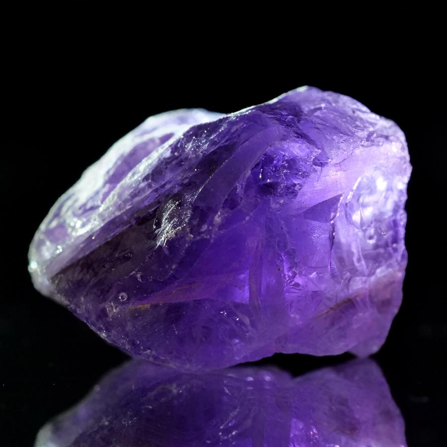 811 天然石 悪魔 サゲニティック 水晶 ラベンダーアメジスト原石