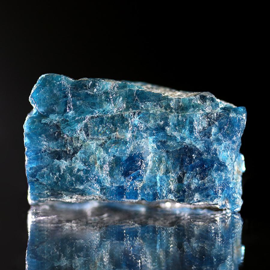 チャーム（charm） 形状お任せ ブルーアパタイト 100g 鉱物 鉱石