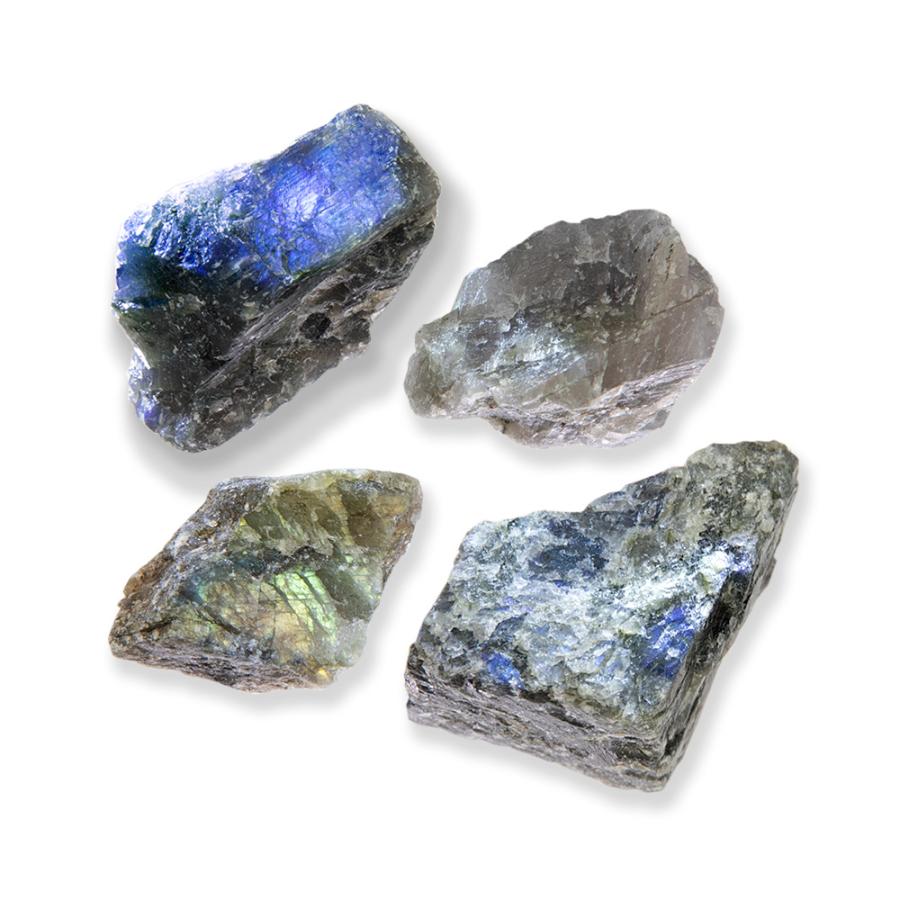 チャーム（charm） 形状お任せ ラブラドライト 100g 鉱物 鉱石