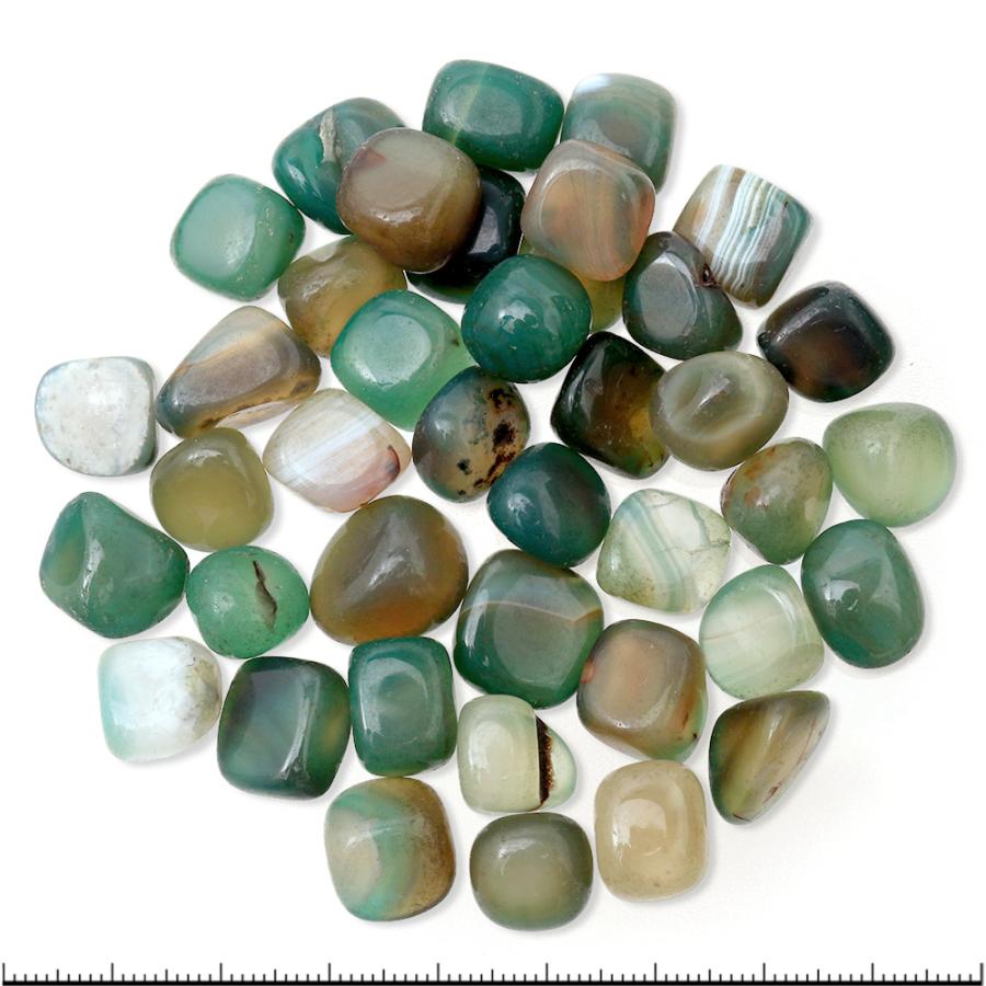 チャーム（charm） さざれ石 グリーンアゲート 瑪瑙 100g 鉱物