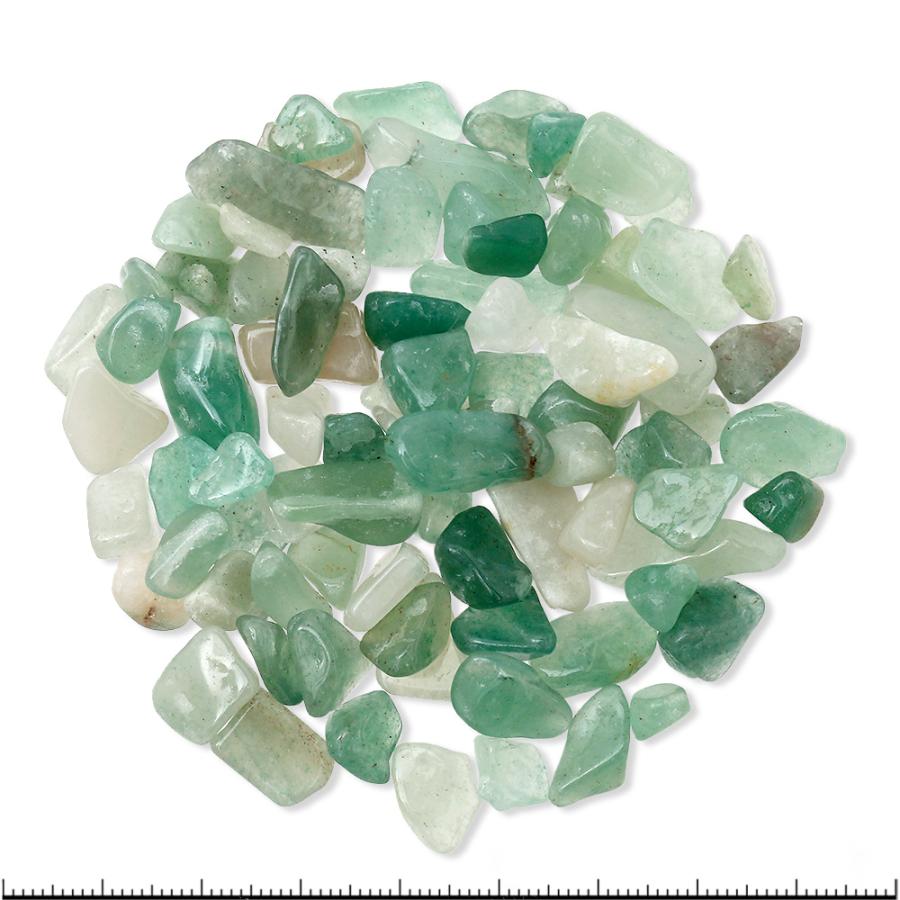 チャーム（charm） さざれ石 グリーンアベンチュリン 砂金水晶