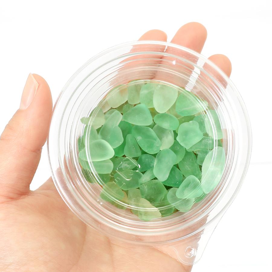 チャーム（charm） さざれ石 グリーンフローライト 蛍石 100g 鉱物