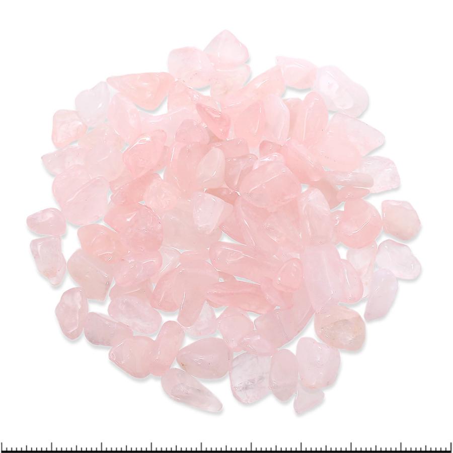 チャーム（charm） さざれ石 ローズクォーツ 紅水晶 100g 鉱物