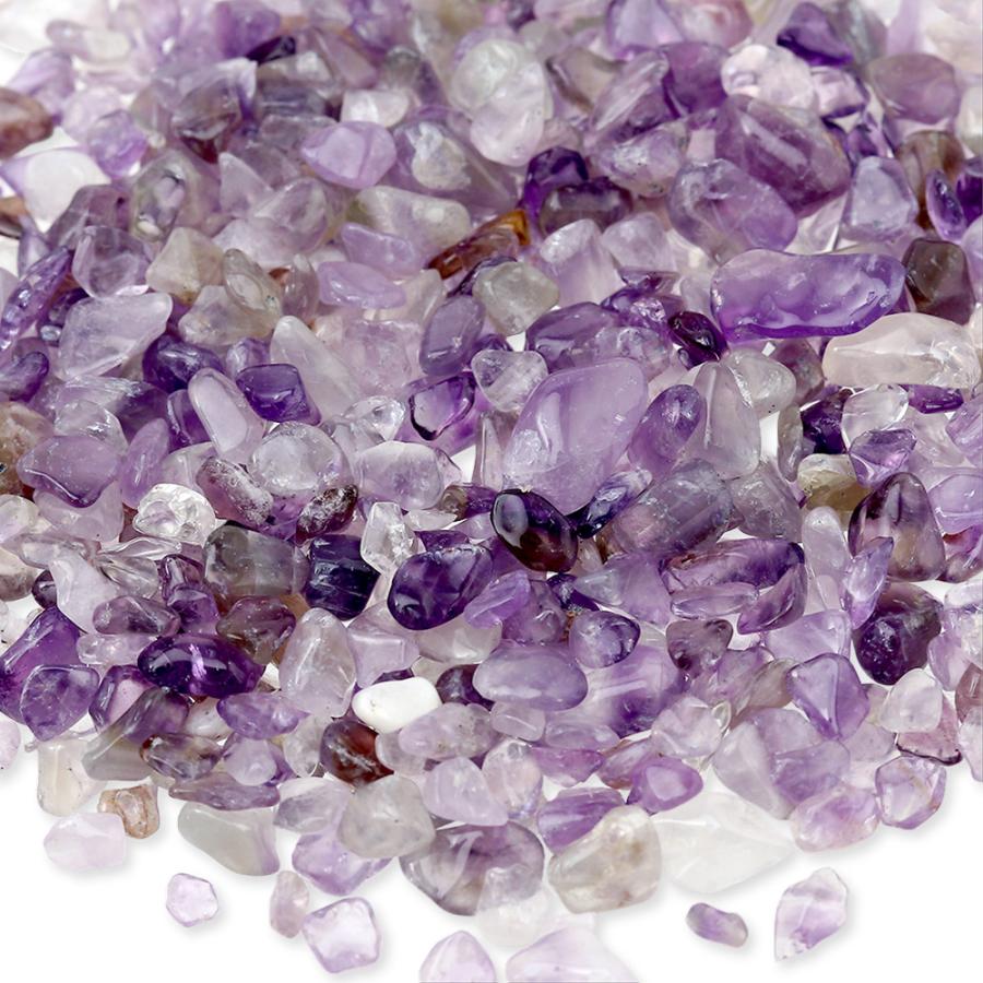 チャーム（charm） さざれ石 アメジスト（紫水晶） 100g 鉱物 鉱石