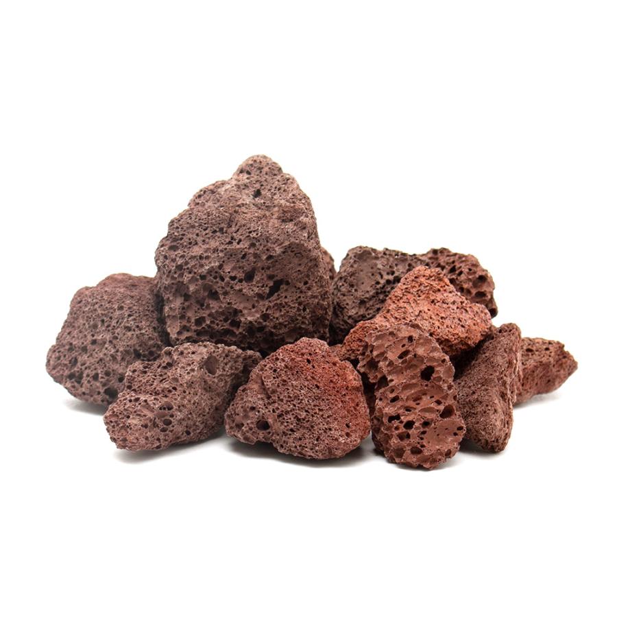 チャーム（charm） 形状お任せ 紅溶岩石 ボトルアクア用 350g 小型